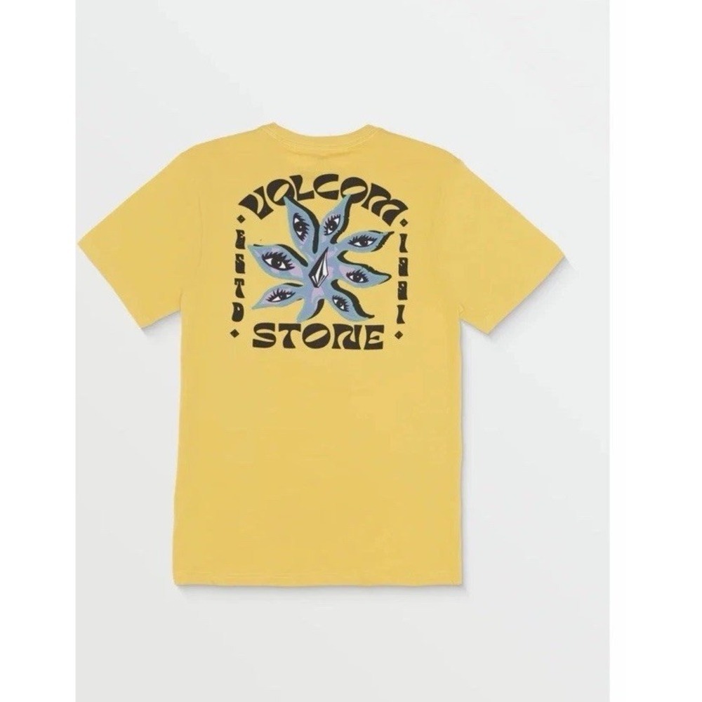 Volcom Stone Spectacle Short Sleeve Tee Size M Graphic Design eye Skater